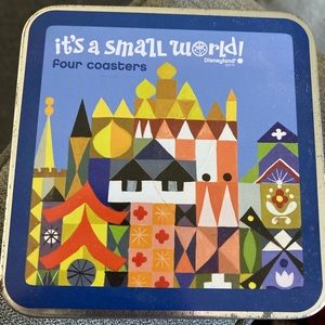 Disney It’s a Small World 4 Coaster Set